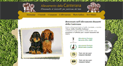 Desktop Screenshot of canterana.it